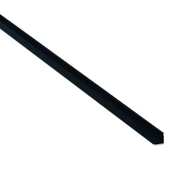Våtrumsskivor L-list alu Svart 580mm