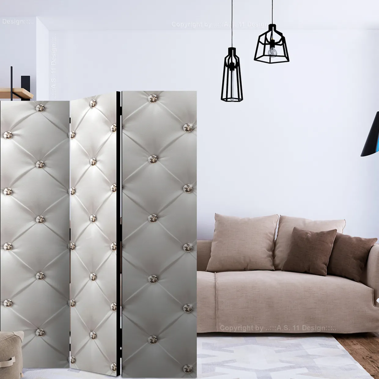 White Elegance 135x172 cm