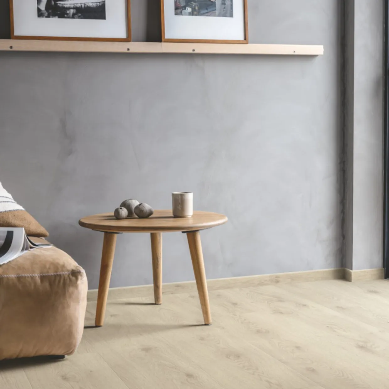 Wide Long Plank Trondheim Light Grey Oak