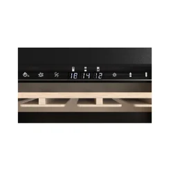 Winemex 145 Svart LED-Belysning 145 Flaskor 3 Zoner
