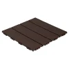 Woodlook Dark Oak Golvtrall i Plast