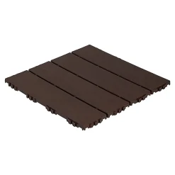 Woodlook Dark Oak Golvtrall i Plast
