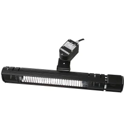 2000W Svart Med Svängning
