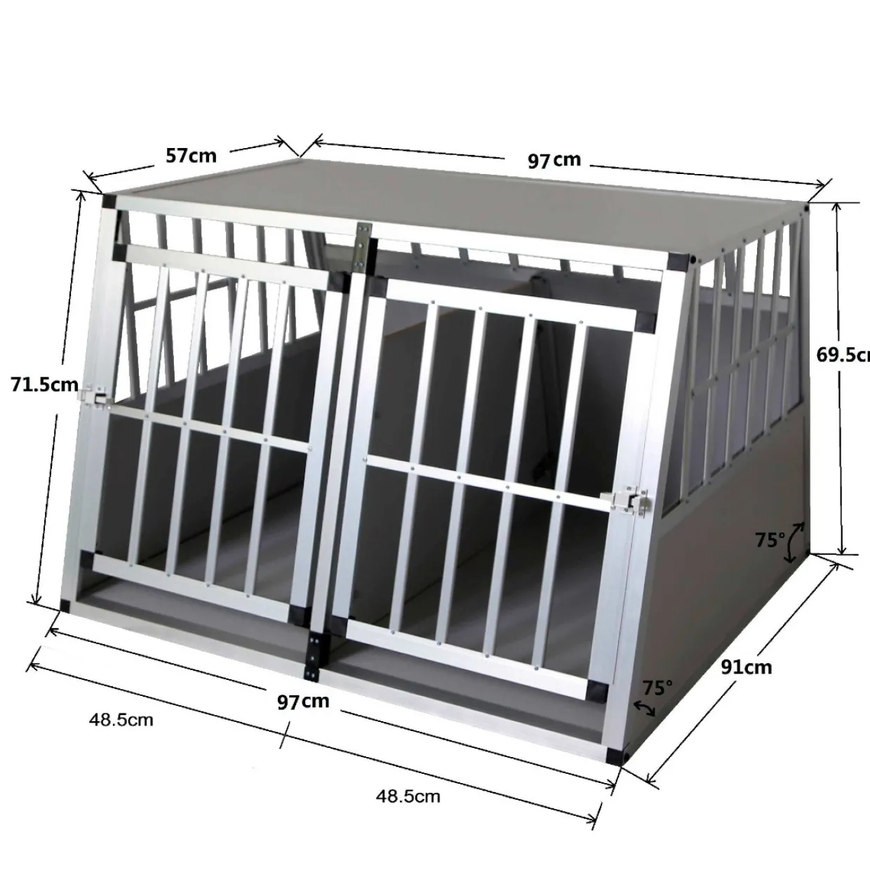 XL 97x90x69,5 cm
