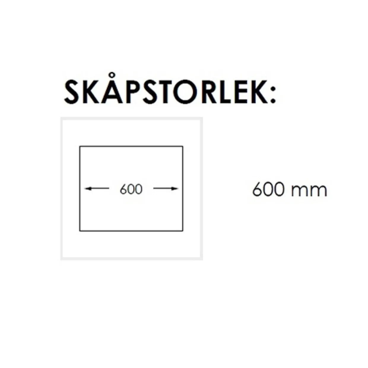 Zirkon 500 Rostfritt Stål för Kök och Tvättstuga