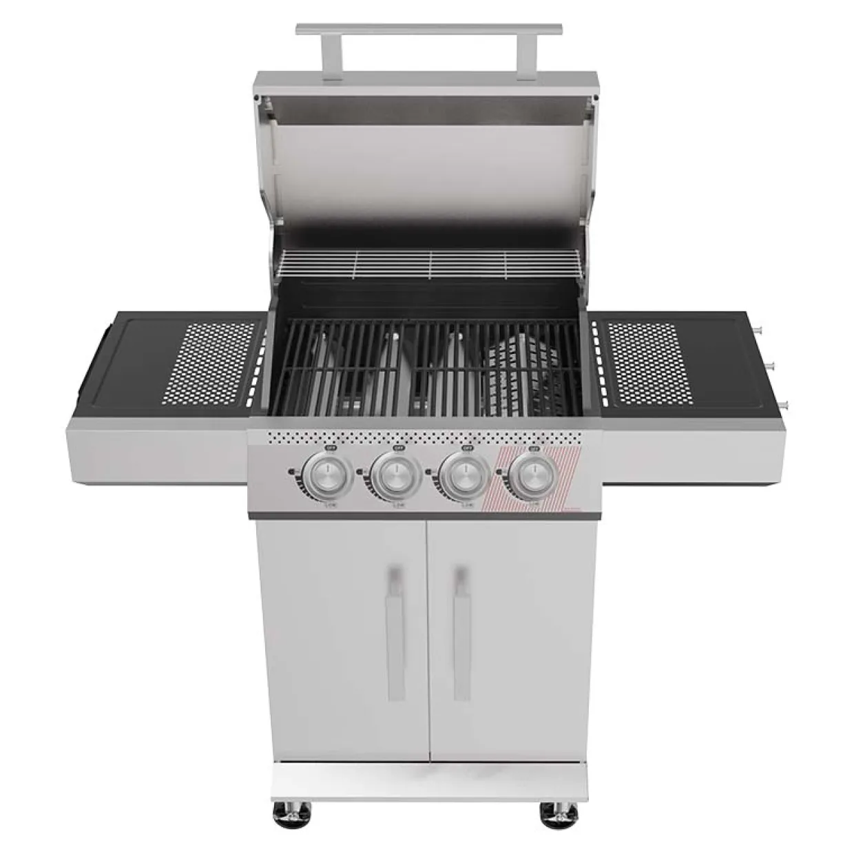 Z40 Rostfritt Stål 3 Brännare & Sizzle Burner
