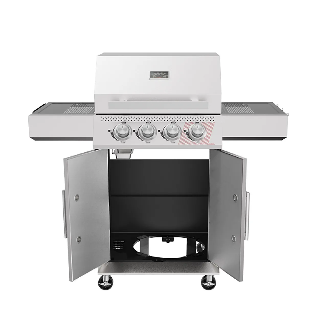 Z40 Rostfritt Stål 3 Brännare & Sizzle Burner