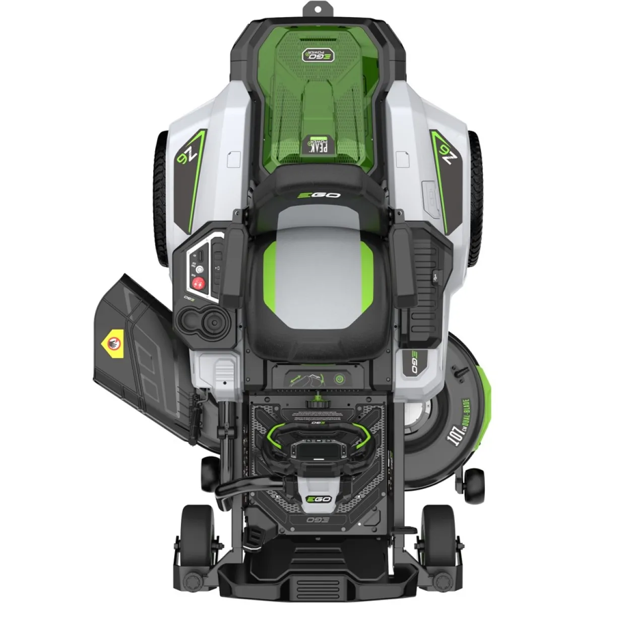 Z6 Zero-Turn 107 cm Rattstyrd med Laddare
